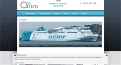 Desktop Screenshot of decastro.es